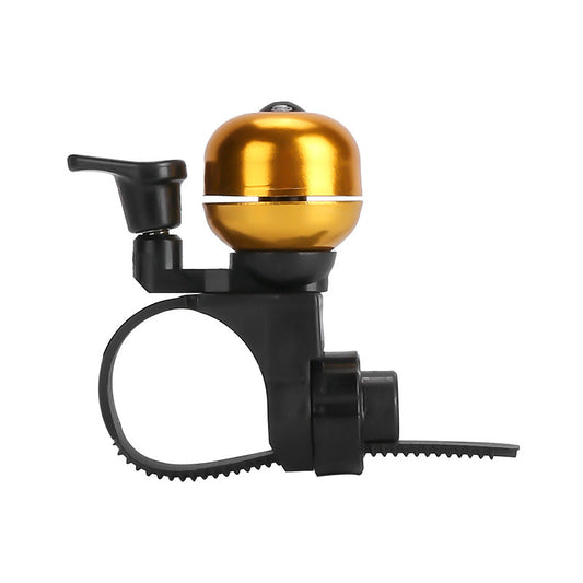 Gold Universal Bicycle Bell - Waterproof - Suitable for Adult and Kids' Bikes - Bike Accessory.