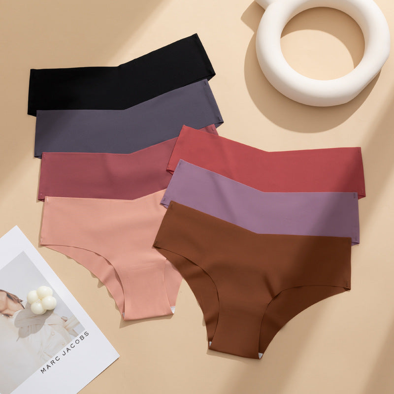 7-Pack Women's Plain Color Briefs Lingerie Underwear Size L.