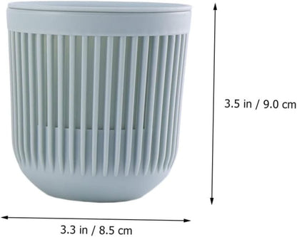 Ceramic Flower Pot - Indoor/Outdoor Use - Break Resistant - Black - 1 Piece - Wall-Mounted Planter