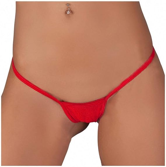 Women's XXL Thong Underwear 5 Pack Narrow Waistband