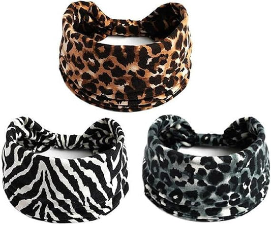 3 Pack Women's Sports Hair Bands Elastic Hair Ties for Active Use