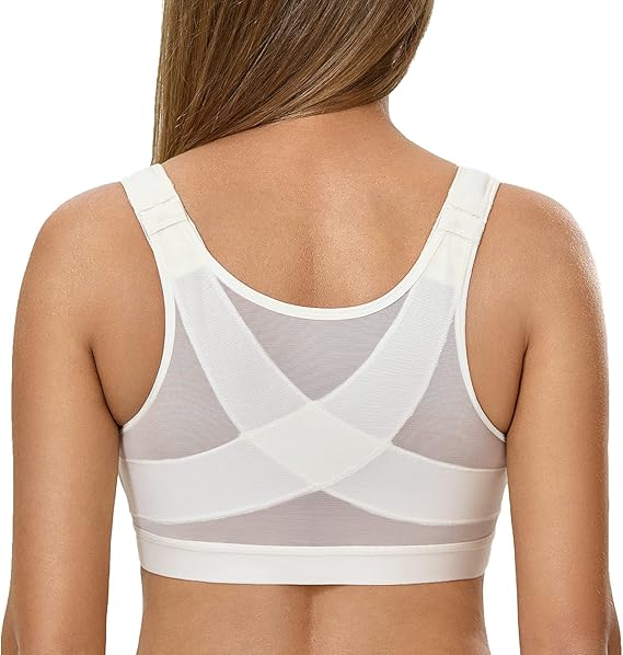 Women's Non-Wired Bra White XXL 1 Piece.