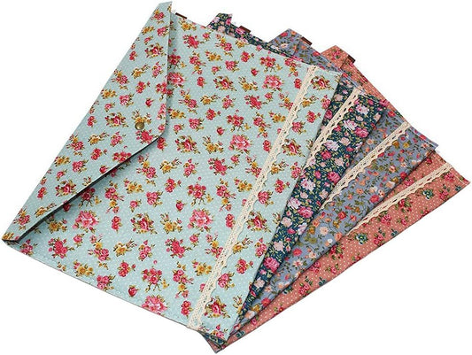 Colored Flower Envelopes 32.5cm x 23.5cm Pack of 4.