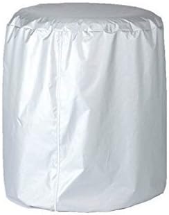 4-Piece Silver Waterproof Winter/Summer Car Tyre Covers - 73cm x 110cm.