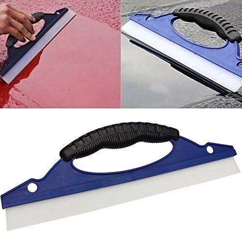 Blue Ice Scrapers 2 Pack - Windshield Ice Scraper for Car Windows - Snow and Ice Removal Tool. Hover Image