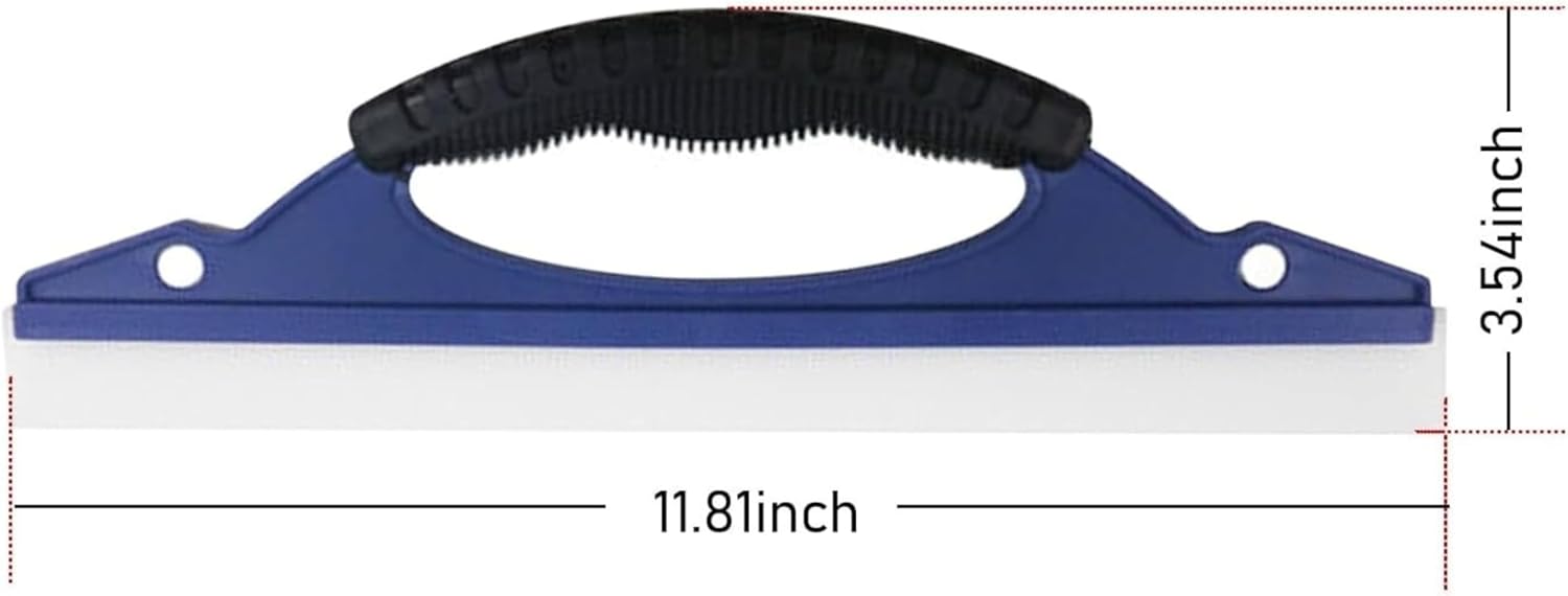 Blue Ice Scrapers 2 Pack - Windshield Ice Scraper for Car Windows - Snow and Ice Removal Tool.