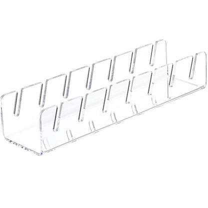 Acrylic Hat Organizer for 7 Hats No Drilling Required Transparent Hat Holder Gift for Men
