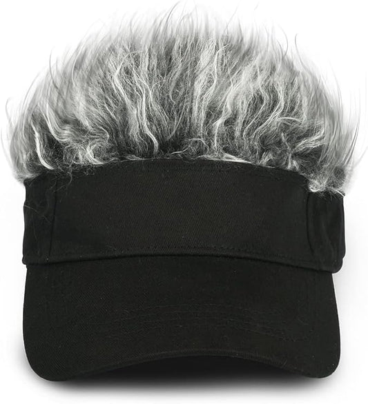 Funny Wig Beanie Winter Hat Adjustable for Party & Carnival Unique Gift One Piece
