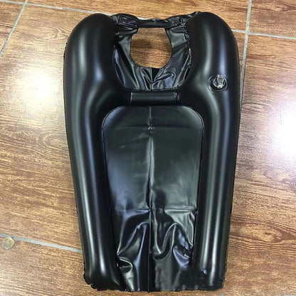 Portable Shampoo Basin - Comfortable Hair Care Without Bending - Ideal for Limited Mobility - Black - Set of 1.