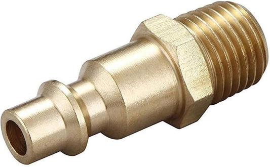 10 Pack 1/4 Inch Adapters/Connectors - General Purpose, Durable & Rustproof.