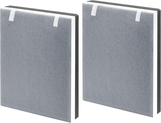 2 Pack Vital 100 Replacement Filter for LEVOIT Air Purifier, 3-in-1 HEPA Replacement Filter and High-Efficiency Activated Carb Filter Set, Part Number Vital 100-RF