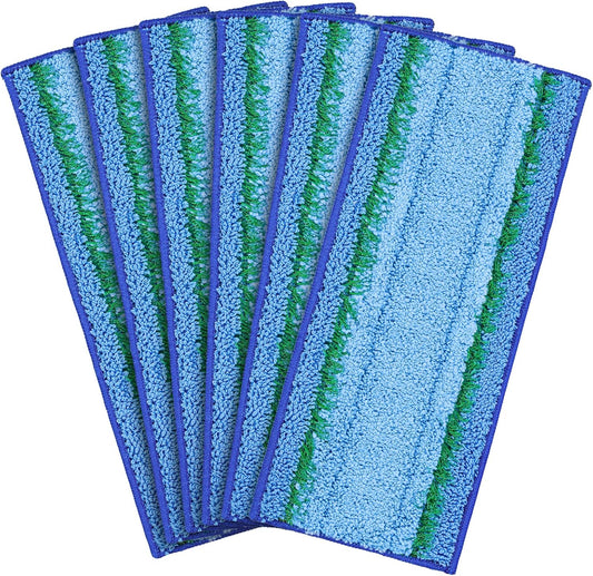 6 Pack M6 Wet Mopping Pads Washable and Reusable M6 Wet Mopping Pads Compatible with Braava Jet m6 Series (6110) (6012) (6112) (6113) Ultimate Robot Mop
