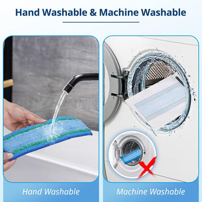 6 Pack M6 Wet Mopping Pads Washable and Reusable M6 Wet Mopping Pads Compatible with Braava Jet m6 Series (6110) (6012) (6112) (6113) Ultimate Robot Mop