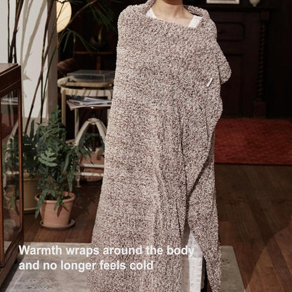 Heated Blanket Electric Throw 50" x 60" -Heated Throw Blanket with 5 Heating Levels & 3 Hours Auto Off,Machine Washable,ETL & FCC Certification,Over-Heat Protect（Racoon）