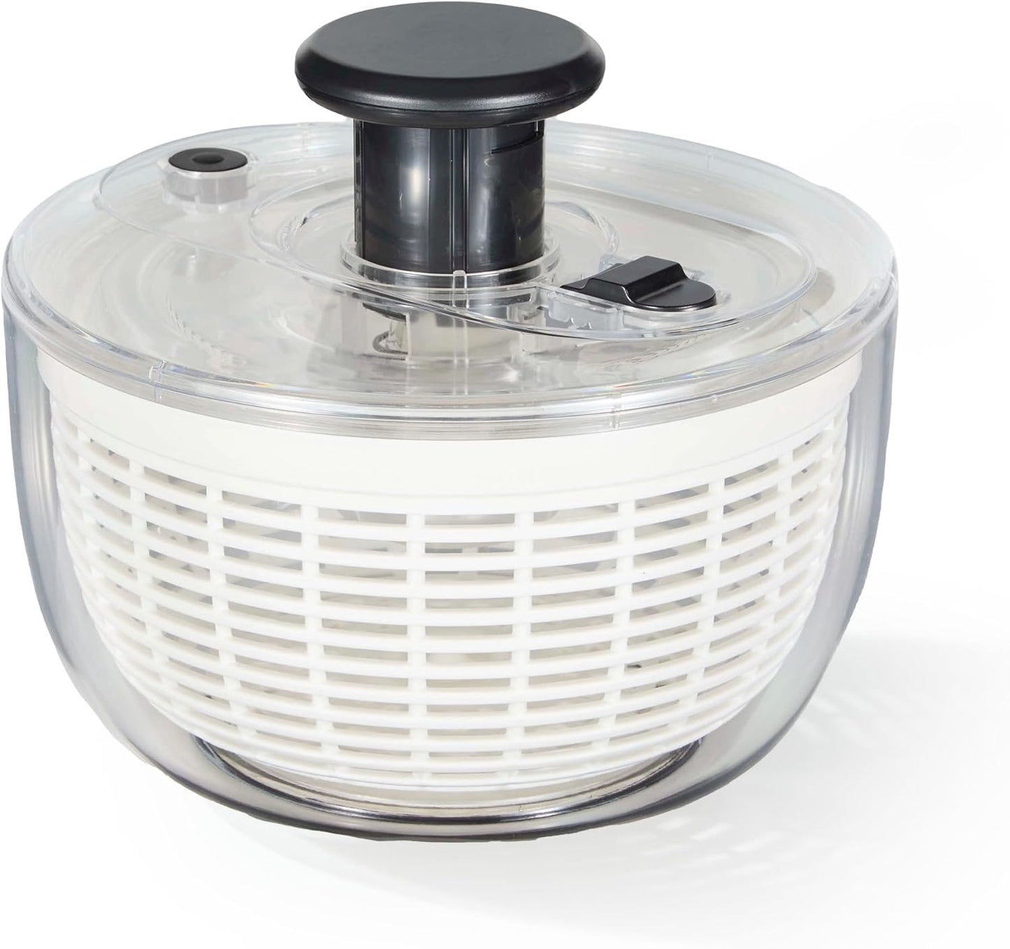 6.4 Qt Salad Spinner Large Lettuce Spinner Plastic Vegetable Fruit Washer, Vegetable Cleaner Salad Cleaner Lettuce Washer, Non-Slip Base, BPA-Free
