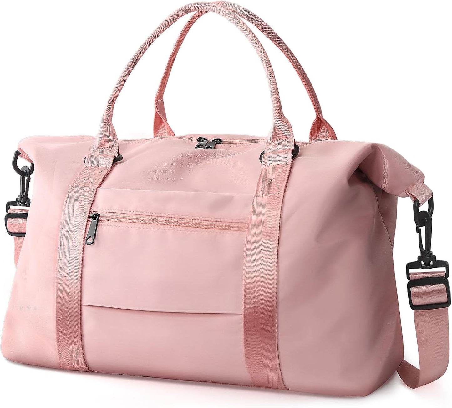 Travel Duffle Bag, Waterproof Weekender Carry On Tote Bags for Women, Men, Hospital Bag, Overnight Bag Luggage with Trolley Sleeve