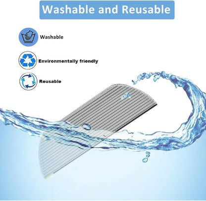 Replacement Mop Pads Compatible with Shark AV2800ZE RV2820YE RV2820ZE AV2820S AV2820AE RV2800AE RV2800S PowerDetect Never Touch Pro Robot Vacuum,Washable Reusable Replacement Microfiber Soft Mop Pads