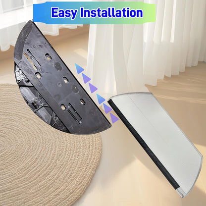 Replacement Mop Pads Compatible with Shark AV2800ZE RV2820YE RV2820ZE AV2820S AV2820AE RV2800AE RV2800S PowerDetect Never Touch Pro Robot Vacuum,Washable Reusable Replacement Microfiber Soft Mop Pads