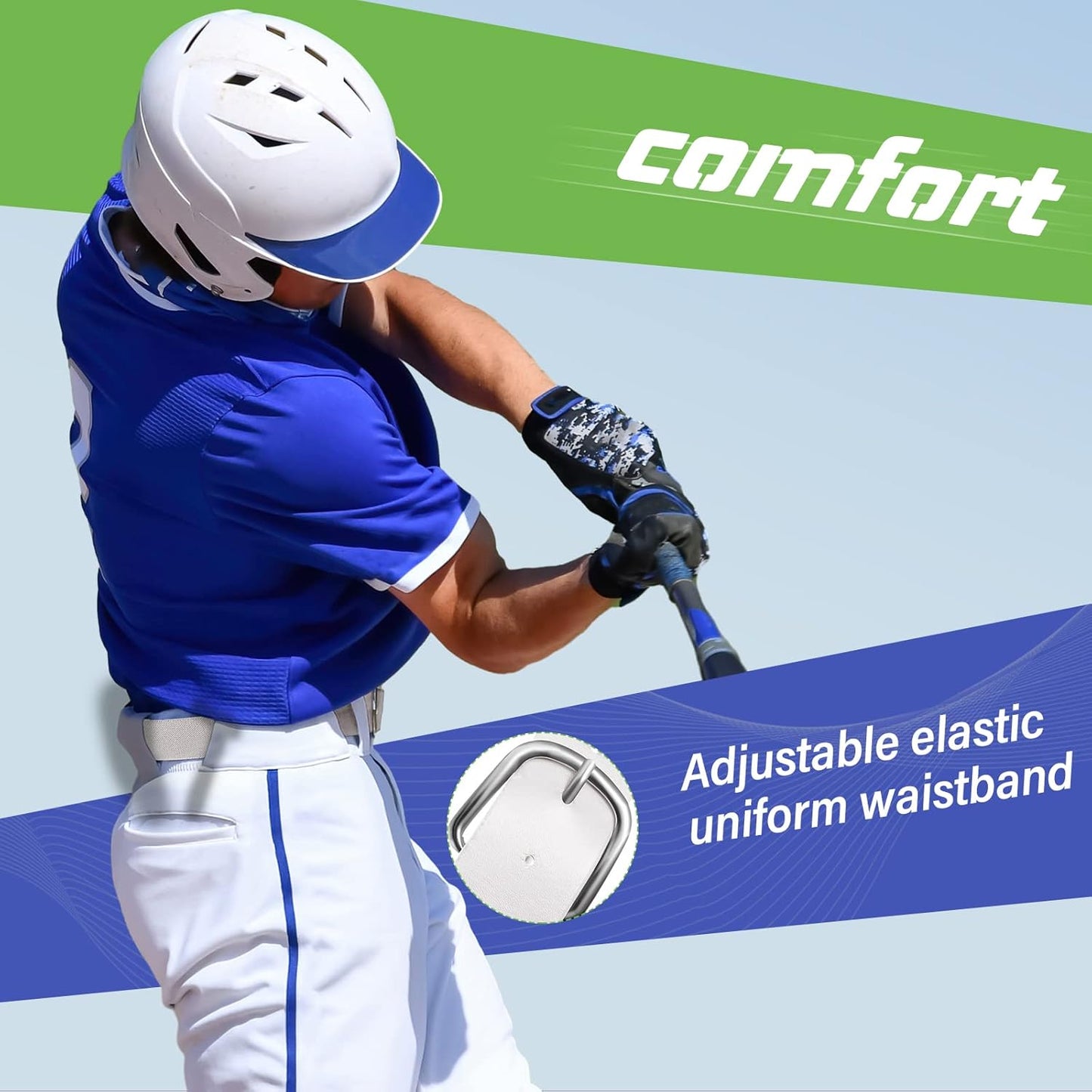12 Pcs Baseball Belts Softball Belts Bulk for Adult and Youth Adjustable