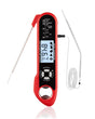 Meat Thermometer, Instant Read Digital Thermometer-Waterproof/Backlight, 43in Extended Probe and Folding Probe, Oven-Safe Design, Kitchen Food Thermometer for Deep Fry, Grilling, BBQ