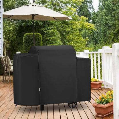 Grill Cover Compatible with Pit Boss 440D, PB440d2, Rancher 700, 700D, 700S, 700SC, Camp Chef, Heavy Duty Waterproof Outdoor BBQ Smoker Wood Pellet Grill Cover