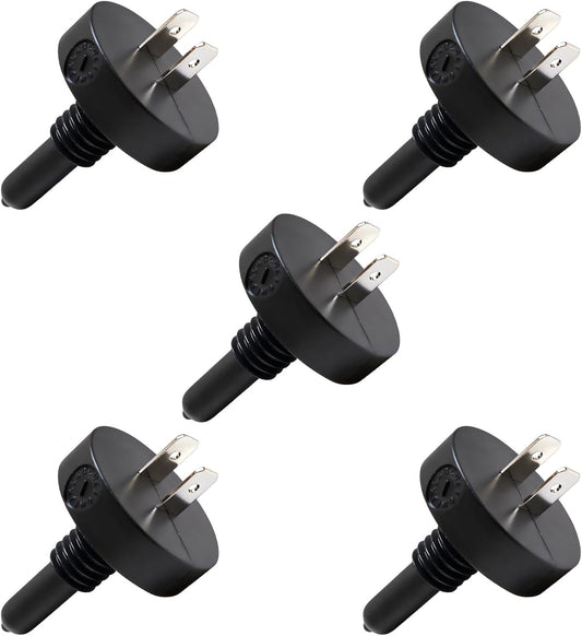 M414704 Washer/Dryer Thermistor Compatible with Alliance, Speed Queen, Huebsch Washer/Dryer M411758 TU20784 (Black 5PC)