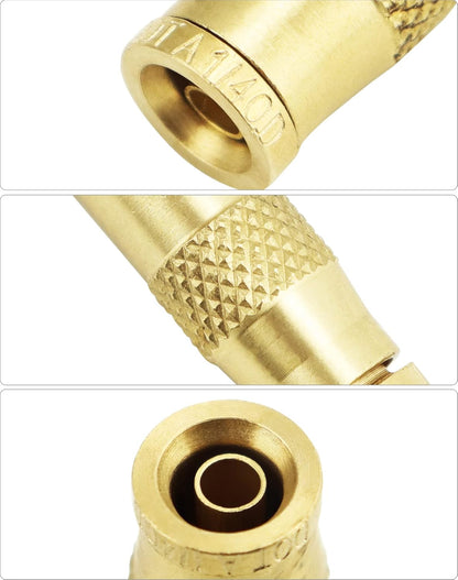 1/4" Push To Connect Fittings - 10 Pack Air Compressor Quick Connect Dot Air Line Pneumatic Hose Fittings