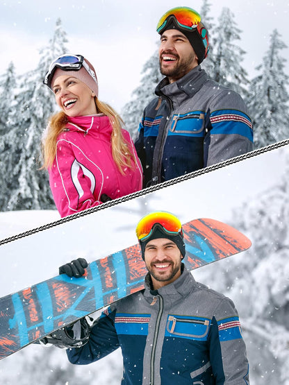 4 Pack Winter Neck Warmer Gaiter for Women Fleece Lined Thick Double Layer Knitted Warmer Neck for Cold Weather Men Sports Work