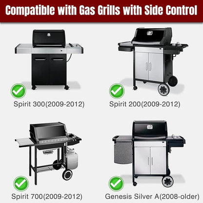 1819-51 1836-32 Grill Igniter Kit, Replacement for Weber 91360 Spirit E-310, E-320 200, E-210, Igniter Kit for Weber Spirit 200 & 300 Series with Side Control (2009-2012) Gas Grills