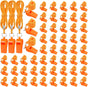 Whistle for Adults with Lanyard Plastic Safety Emergency Whistle Survival Loud for Lifeguard Coaches Hiking Outdoor Camping Accessories