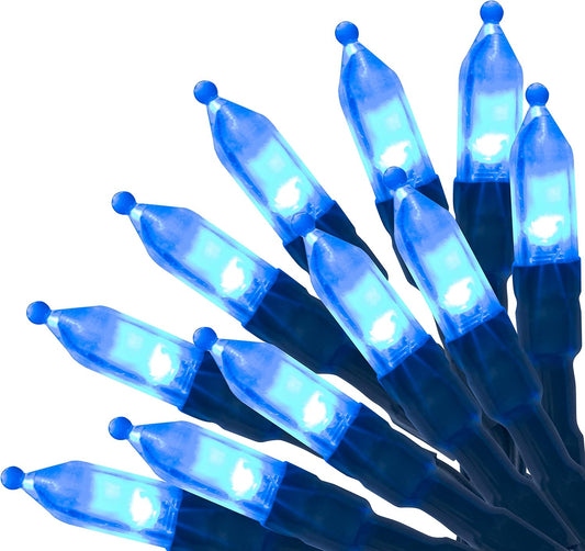 108FT 300 LED Fairy String Lights Christmas Fairy String Lights Plug in 8 Modes Extendable for Indoor Outdoor Wedding Birthday Christmas Tree Garden Decor(Blue)