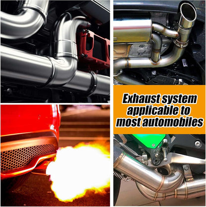 4 Pack OD 3 Inch 45 Degree Bend Tube Exhaust Elbow Pipe, 304 Stainless Steel Mandrel Bend Elbow for Car Modified Exhaust System/Stair Handrail