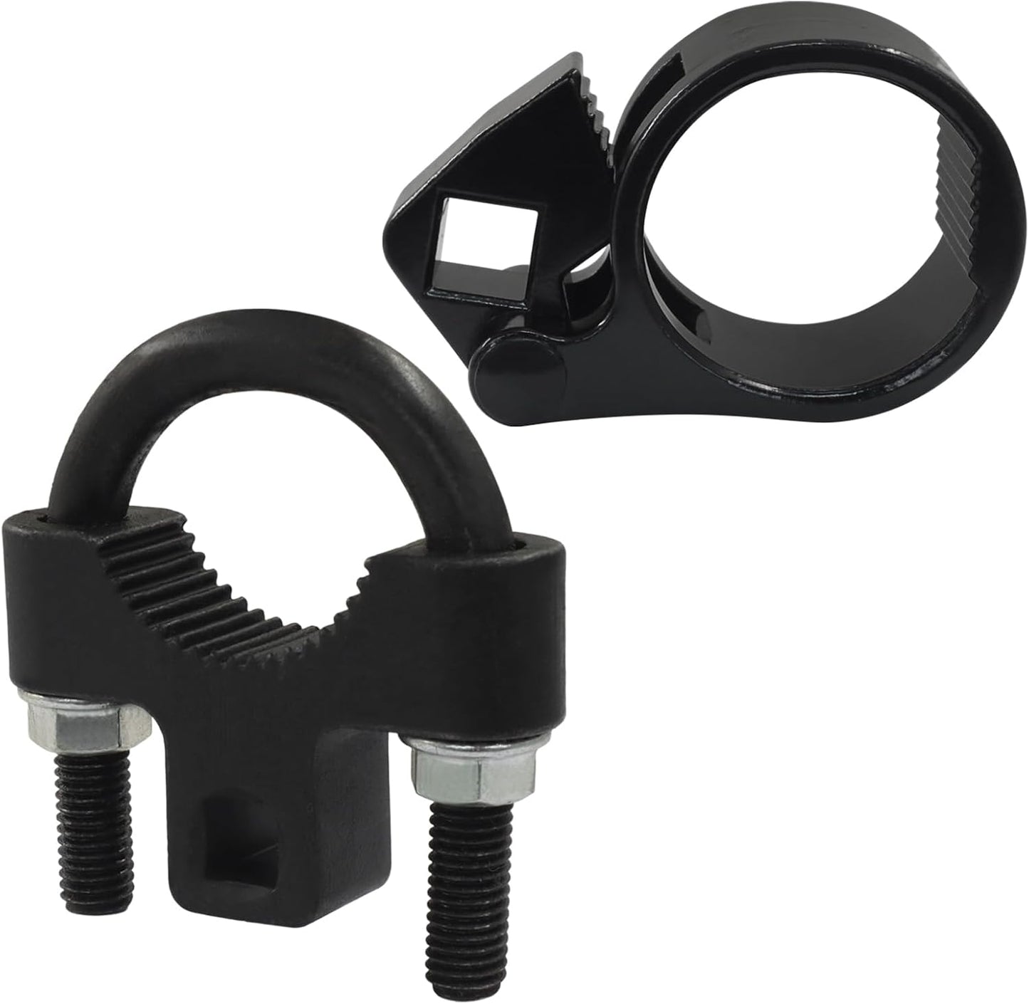 3/8" Universal Inner Tie Rod Removal Tool, Low Profile Removal Tool Non-Slip for Easy Removal Non-Slip Teeth,27-42mm End Wrench for 1/2" Square Drive, U-Wrench for Automotive Repair