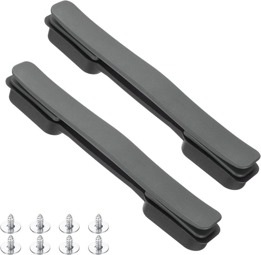 2 Pcs Luggage Handle Replacement 8.5 Inch Suitcase Handle Carry Strap Plastic Pull Handle Grip Luggage Replacement Parts with Screws for Suitcase Box Luggage Case, Dark Grey