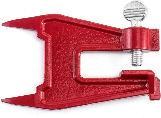 Chainsaw Stump Vise, 2 Pack Chainsaw Sharpening Accessory, Chainsaw Filing Vise, for Sharpening Saw Chain, Red