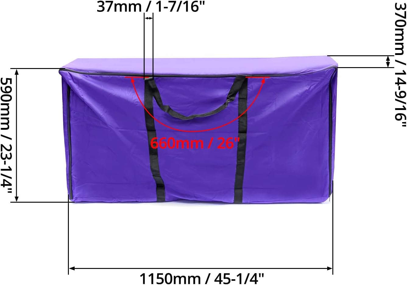 Hay Bale Storage Bag, 420D Horse and Livestock Hay Bale Bag, Large Tote Waterproof Collapsible Bag Hay Bale Tote Bag with Zipper