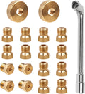 Natural Gas Conversion Kit, Propane to NG Orifices Nozzle, for Blackstone 28'' & 36'' Griddles, Rangetop Combo, Tailgater, DIY Burner Replacement Parts
