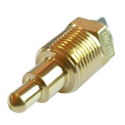 185 to 175 Degree Fan Thermostat Temperature Switch, Electric Engine Cooling Fan Thermostat Temperature Sensor Switch, 3/8" NPT Pipe Thread, Fit for 10" 12" 14" 16" Fan