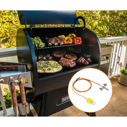 RTD Probe Replacement for Traeger Ironwood 650/885, Pro Series 575/780, Upgraded Thermocouple Probe Kit for #KIT0422