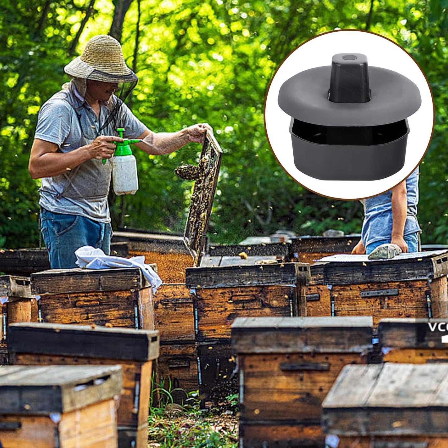 3 Sets/12Pcs Beehive Stands- Sturdy Beehive Feet Stands- Beehive Base Beekeeping Hive Support Tools for Outdoor Garden Beekeeper Workshop