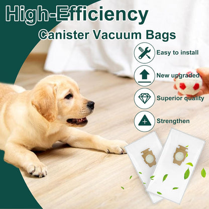 15 Pack Vacuum Cleaner Dust Bag Replacement for Kirby Part 205811 204814 204811 Compatible with Kirby All Generation & Sentria Vacuum Models by