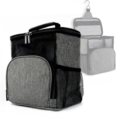 Mesh Shower Caddy Tote Bag, Portable Toiletry Bag Bath Organizer for College Dorms, Gym, Camp, Women and Men