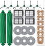 25 Pcs Replacement Parts Kit for iRobot Roomba Plus 405/505 / 507 Combo Robot Vacuum, Accessories Include 2 Main Brush, 6 Vacuum Bags, 4 Hepa Filters, 6 Mop Pads, 6 Side Brushes, 1 Cleaning Brush