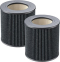 Air Mini Replacement Filter Compatible with Molekule Air Mini and Air Mini+ Air Purifiers,3-in-1 HEPA and Activated Carbon Filter for Home, Dust, Smoke & VOCs, 2-Pack