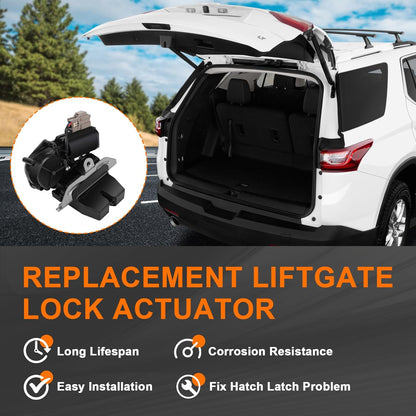 Liftgate Trunk Lock Actuator for Ford Edge Escape Expedition Explorer Lincoln MKX Navigator Tailgate Trunk Latch Rear Hatch Latch Lock Assembly Replaces FA1Z-7443150-B FA1Z-7443150