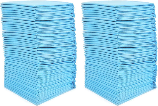 (100 Pads)  Ultra Absorbency Pet Toilet Training Pads 18" x 13" Moisture Locking Technology Turns Liquid into Gel - Perfect for Rabbits and Guinea Pigs