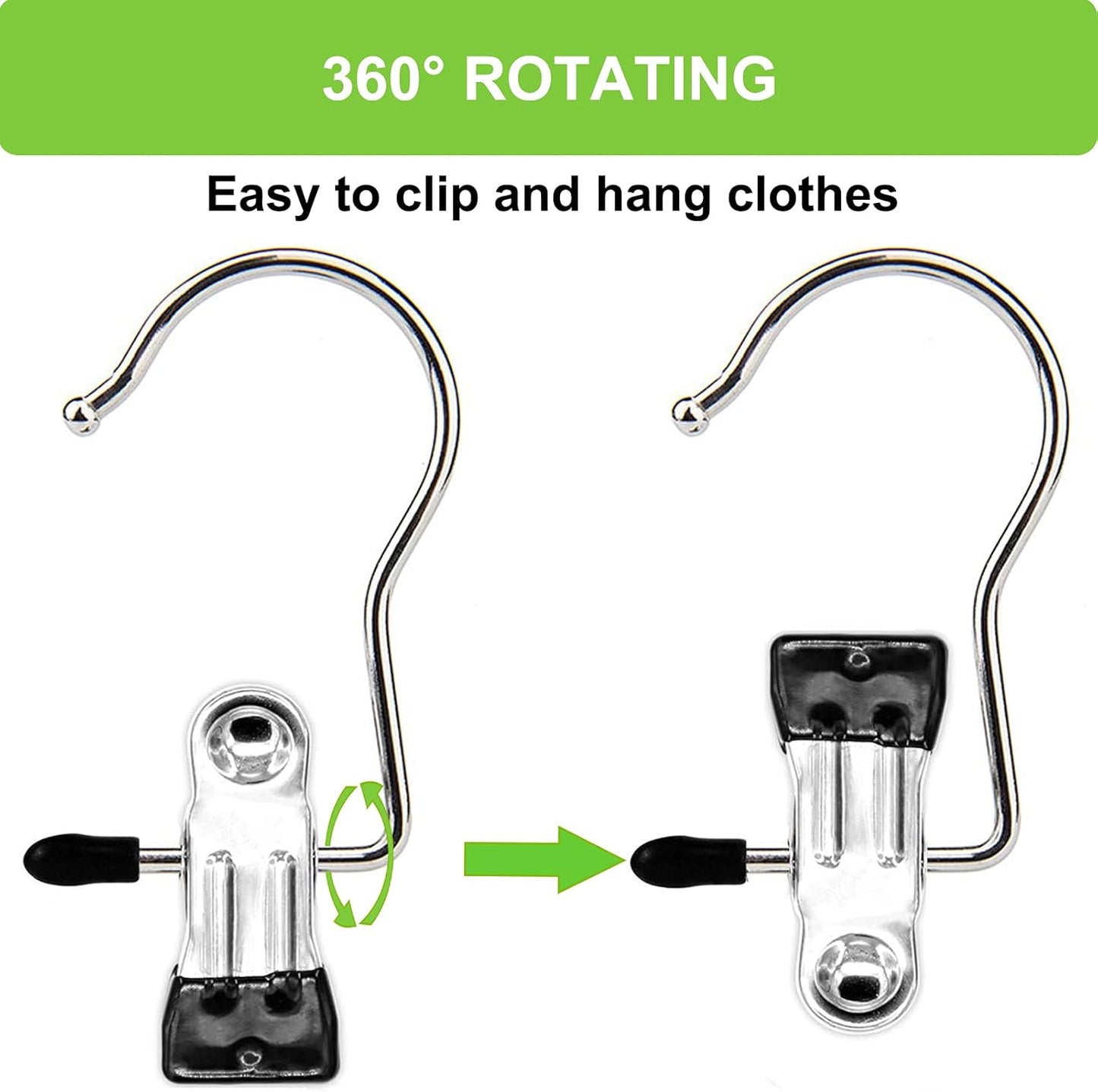 Laundry Hooks Hanging Clips Clothes Pins Closet Hanger Organizer + Garden Tools Sets, Gardening Tool Set with 39.3 in Repotting Mat