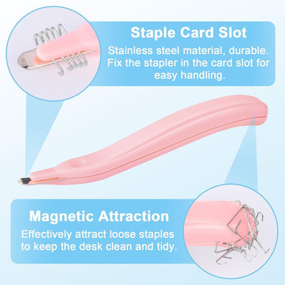 5 Pack Magnetic Staple Remover Tools, Professional Stapler Removers + Garden Tools Sets, Gardening Tool Set with 39.3 in Repotting Mat