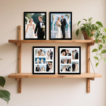 8x10 Picture Frame Set of 2 & 11x14 Picture Frames Collage Wall Decor