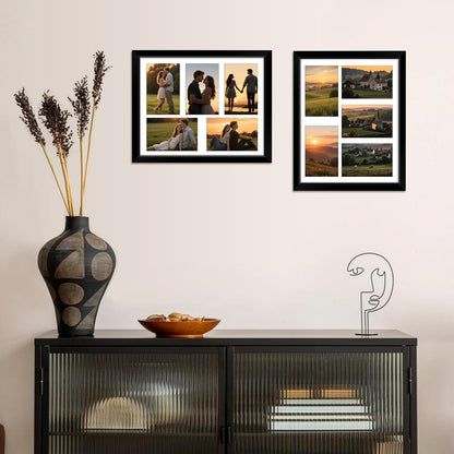 8x10 Picture Frame Set of 2 & 11x14 Picture Frames Collage Wall Decor